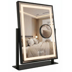 Zrkadlo LED LUMI Black 30x40cm  1