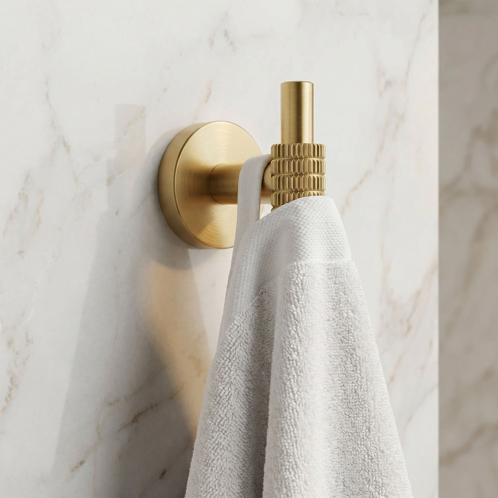 Kúpeľňový háčik 29104 Rivo Brush Gold  5