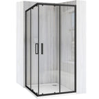 Sprchovací kút REA City 80x80 Black S detským bazénom Savoy 10