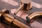 Podomietková umývadlová batéria REA LUNGO Copper  Brush + BOX  10