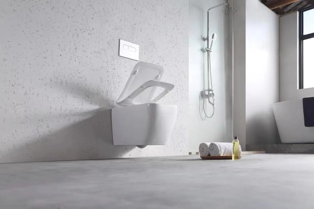 Závesná WC misa REA MARTIN SLIM RIMLESS DUROPLAST  10