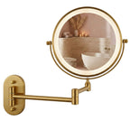Zrkadlo LED Glow Old Gold  10