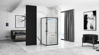 Sprchovací kút Rea Space In Black 80x100 S detským bazénom Savoy black 10