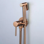 Podomietková bidetová batéria LUNGO LOOP Copper Brush  10