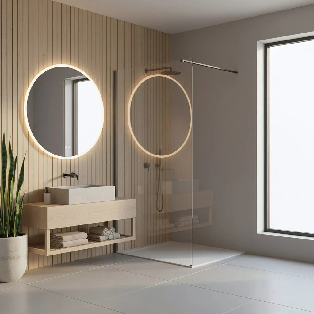 Sprchová zástena Rea Flexi Transparent / Titan 70  10