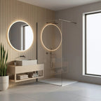 Sprchová zástena Rea Flexi Transparent / Titan 70  10
