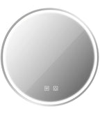 Zrkadlo LED 90cm MMJ BRUSH SILVER  10