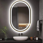 Zrkadlo LED OLL 60x90 cm Brush Gold  10