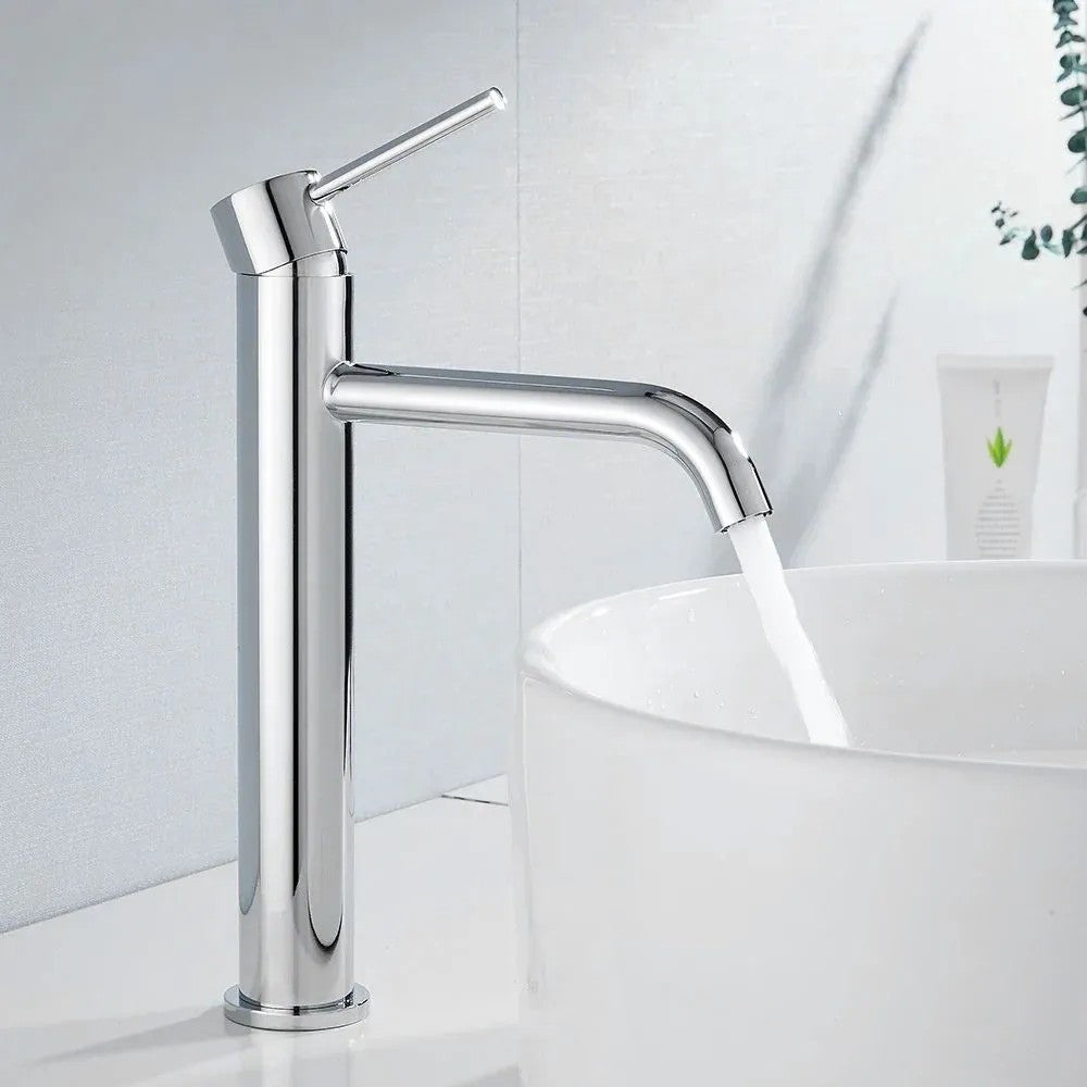 Umývadlový faucet Rea Lungo Chrome vysoký  10