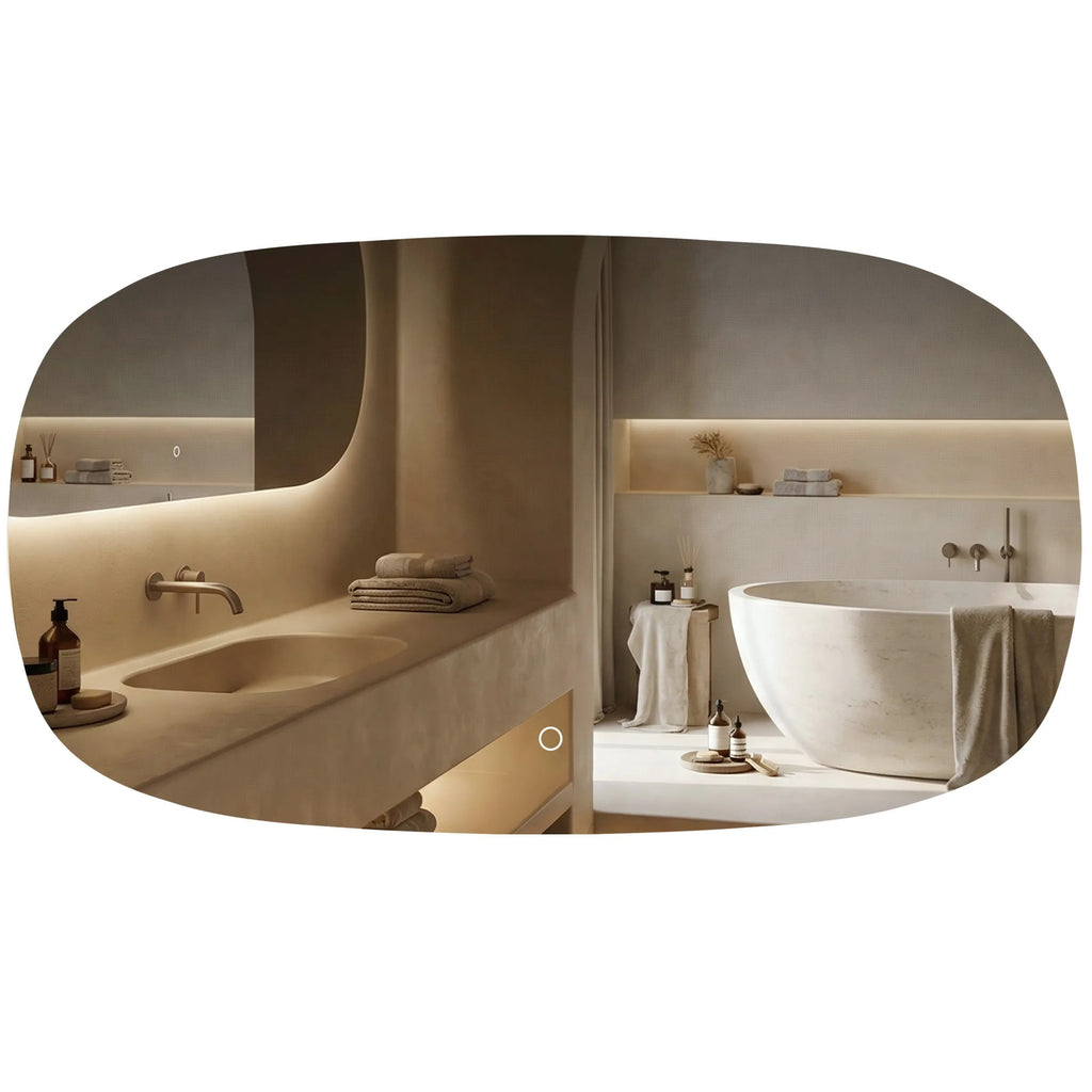 Zrkadlo LED 100x60cm TOP-4  10
