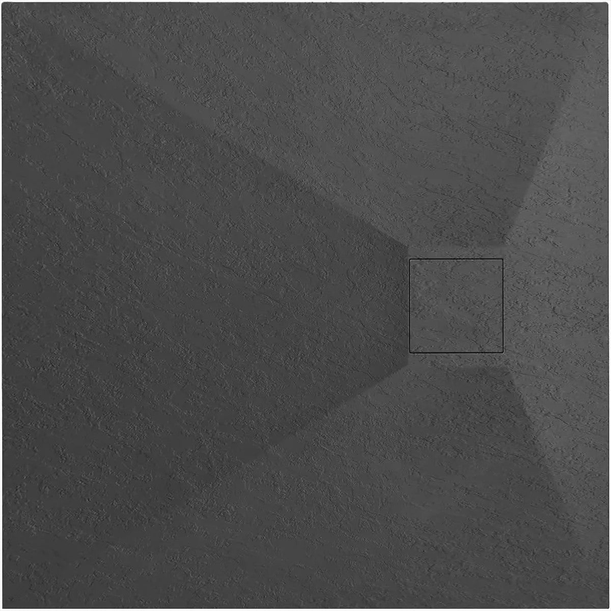 Sprchová vanička Magnum Black 90x90  10