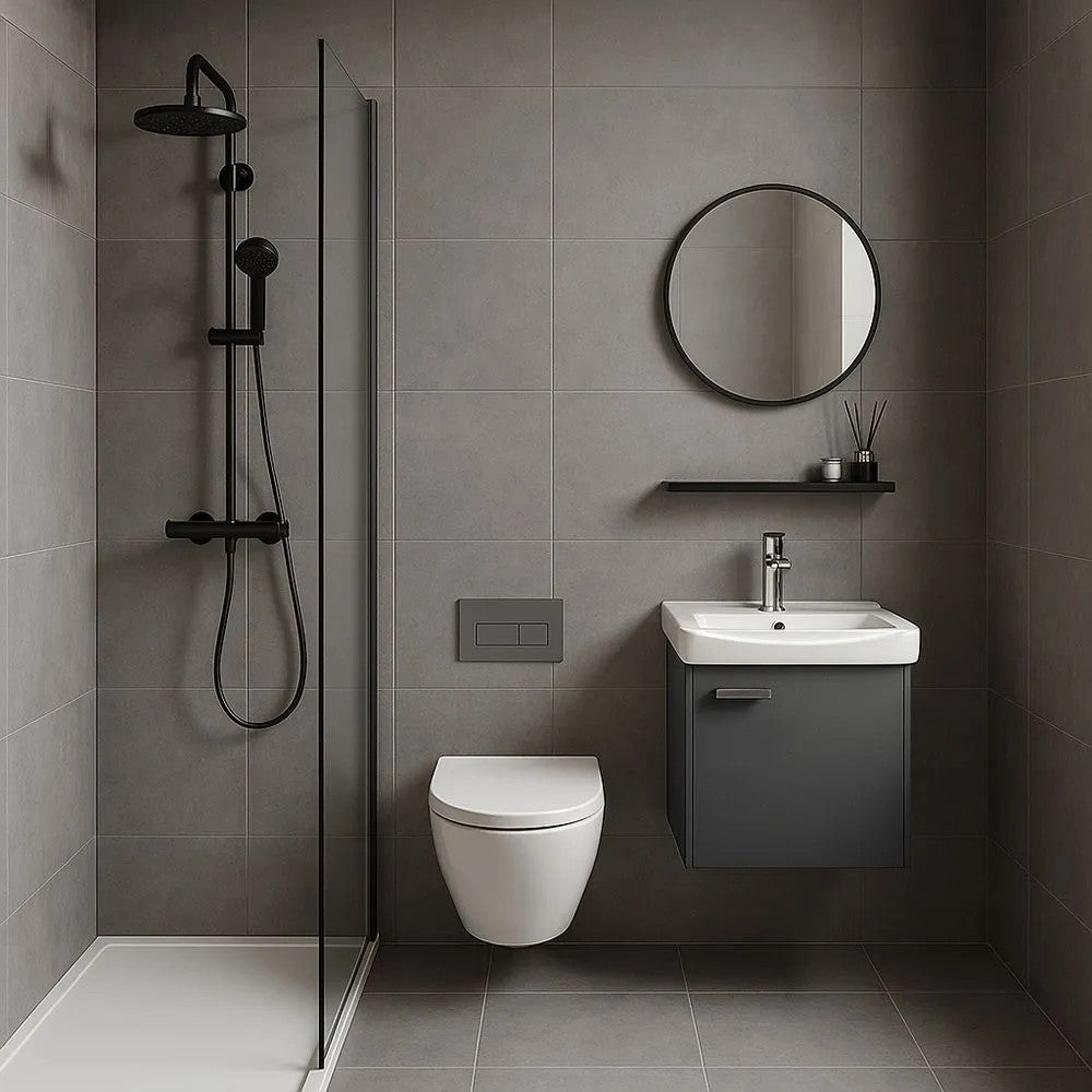Súprava kúpeľňového nábytku s umývadlom Molly 40cm Grey  10