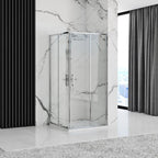 Sprchovací kút REA PUNTO 80x80 S detským bazénom Savoy black 10