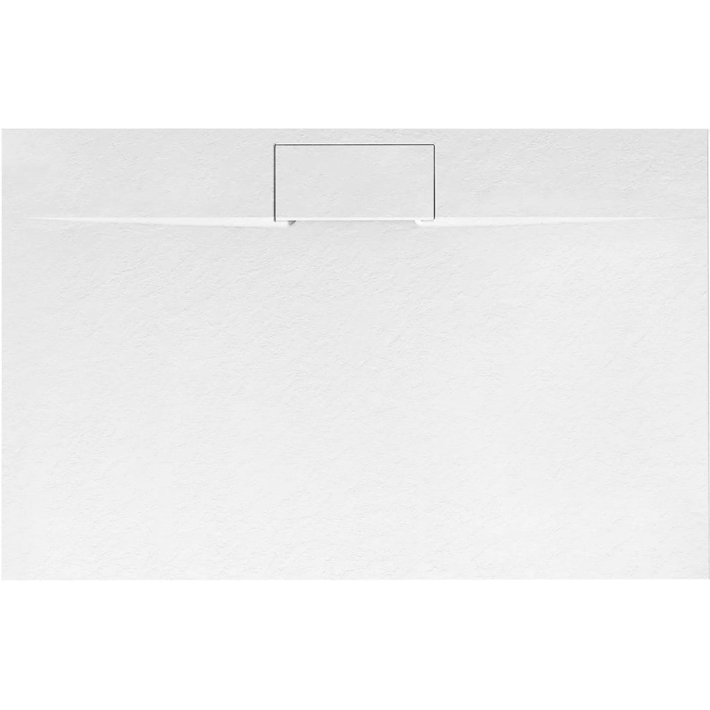 Sprchová vanička REA Bazalt Long White 90x120  10