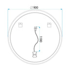 Zrkadlo LED 90cm FFJ90  11