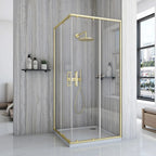 Sprchovací kút REA City 90x90 Gold S detským bazénom Savoy 11
