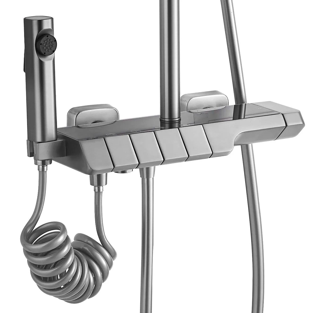 Sprchový set s termostatom REA ROB Nickiel Brush INOX  11