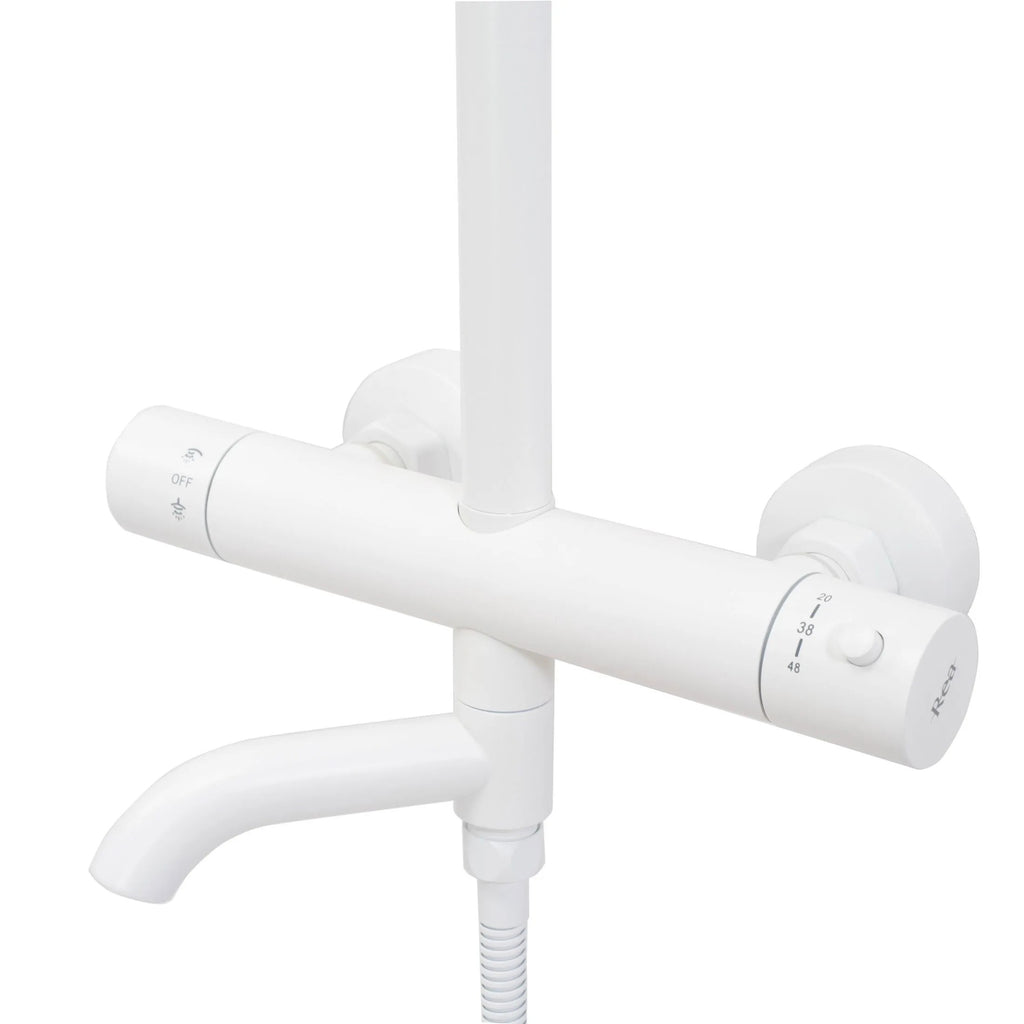 Termostatická sprchová sada Lungo White Matt  11