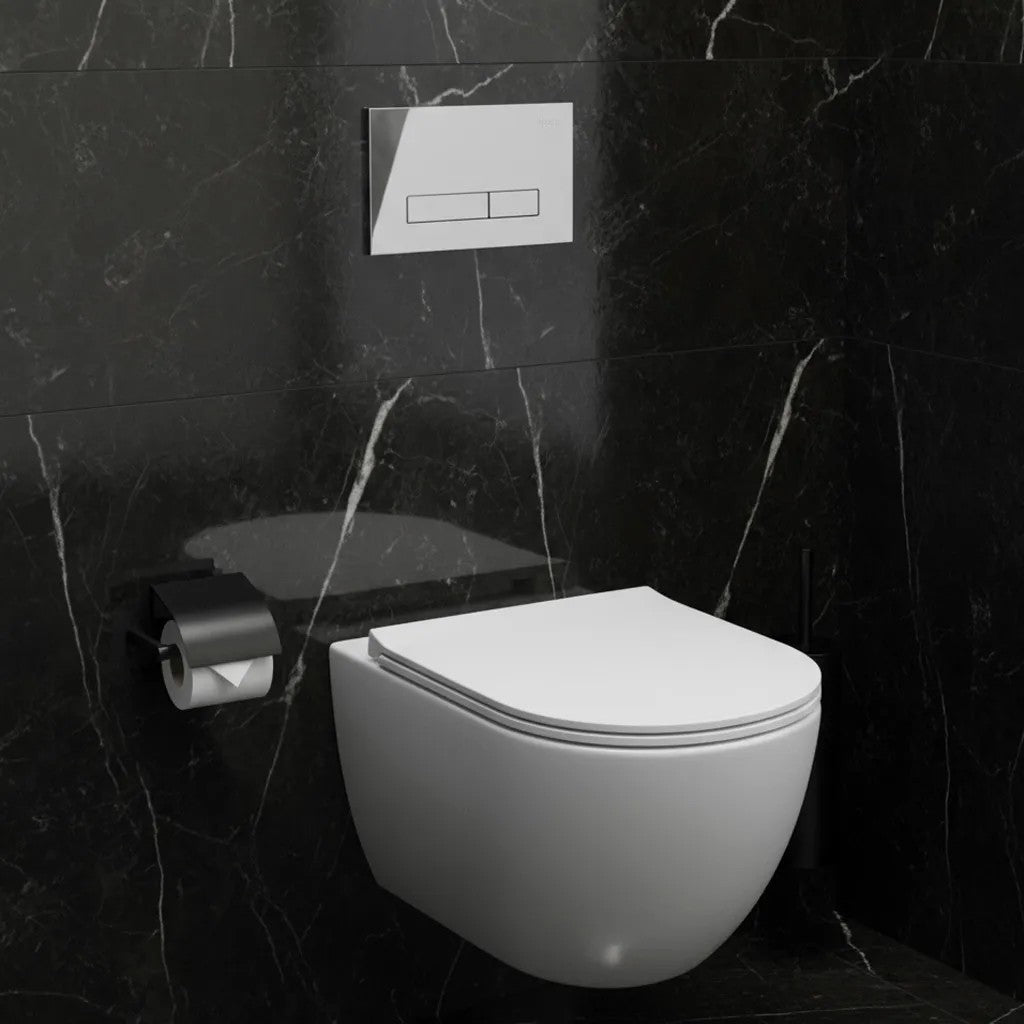 Podomietkový WC systém K011A-Q + tlačidlá HD Chrome  11