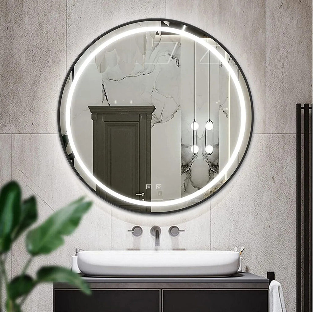Zrkadlo LED 70cm MMJ Black  11