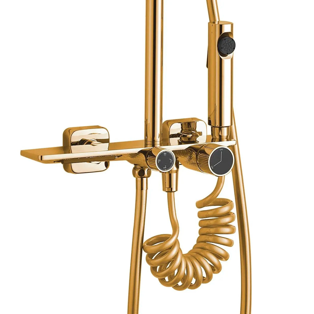 Sprchový set REA HELIX Gold  11