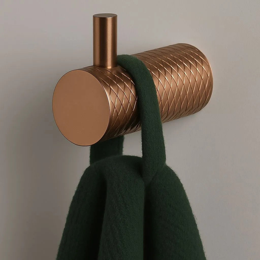 Kúpeľňový vešiak 9706 Prism Brush Copper  12