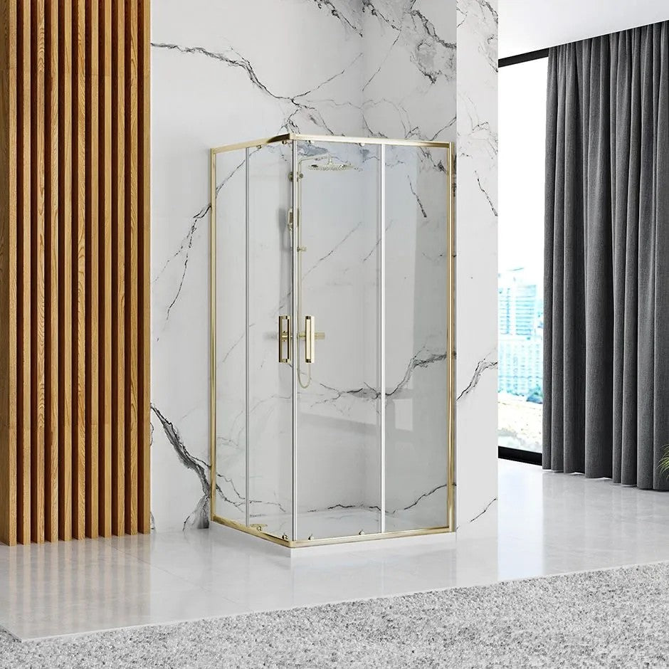 Sprchovací kút REA PUNTO 80x80 Gold S detským bazénom Savoy 12