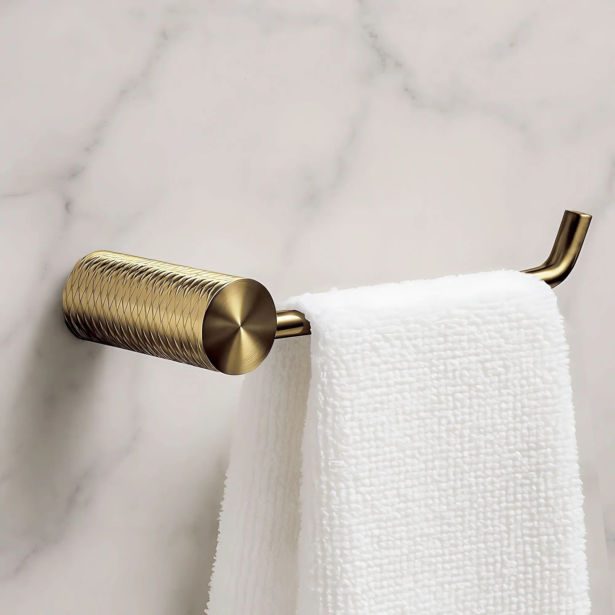 Kúpeľňový vešiak 9711A Prism Brush Gold  12