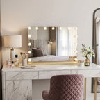 Zrkadlo LED HOLLYWOOD L.Gold 80x60  6