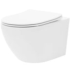 Sada závesnej WC misy REA CARLO Flat Mini Rimless + závesného Bidetu REA CARLO Mini  13