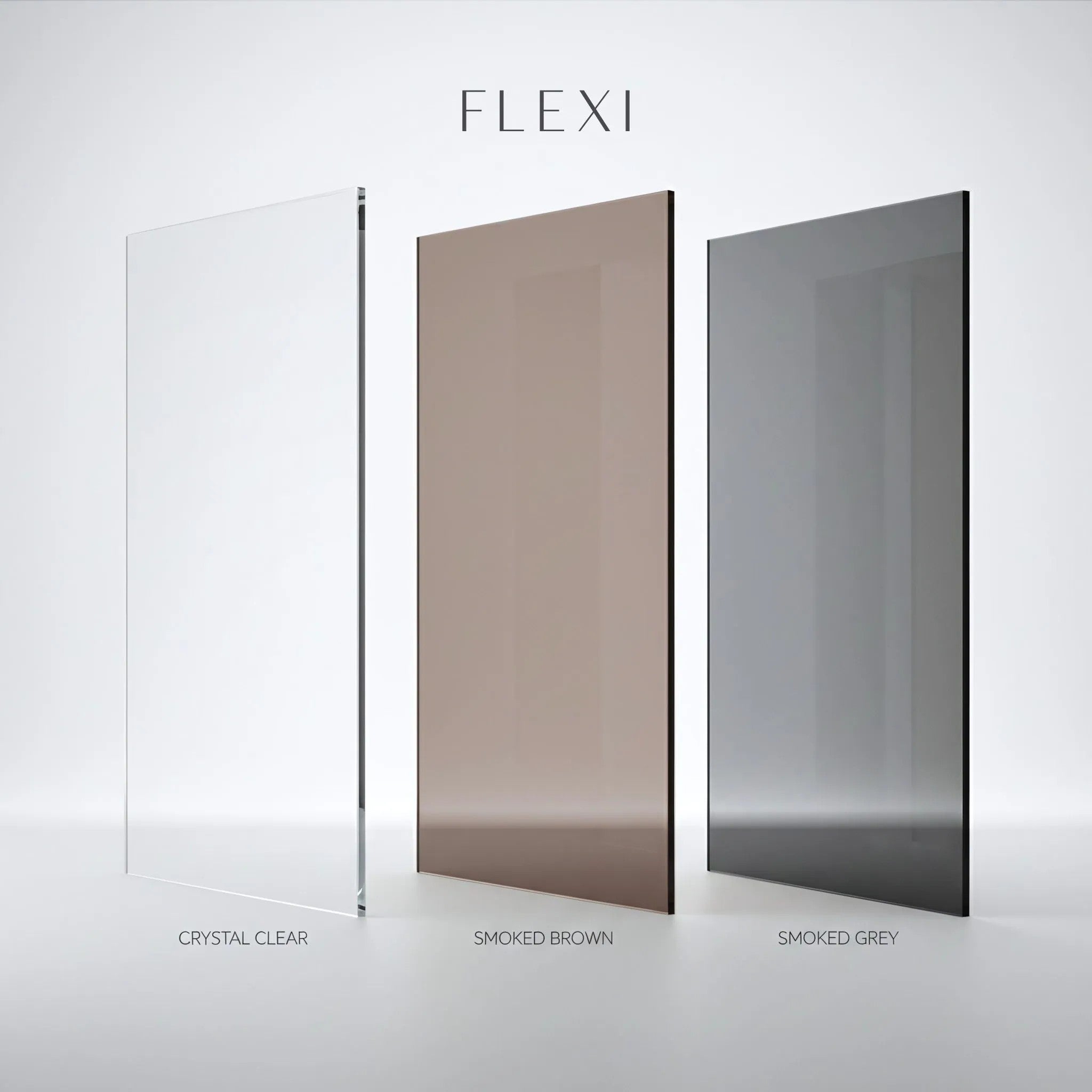 Sprchová zástena Rea Flexi Grey / Brush Copper 80  13