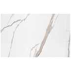 Sprchová vanička Bazalt CARRARA WHITE 80x100  14