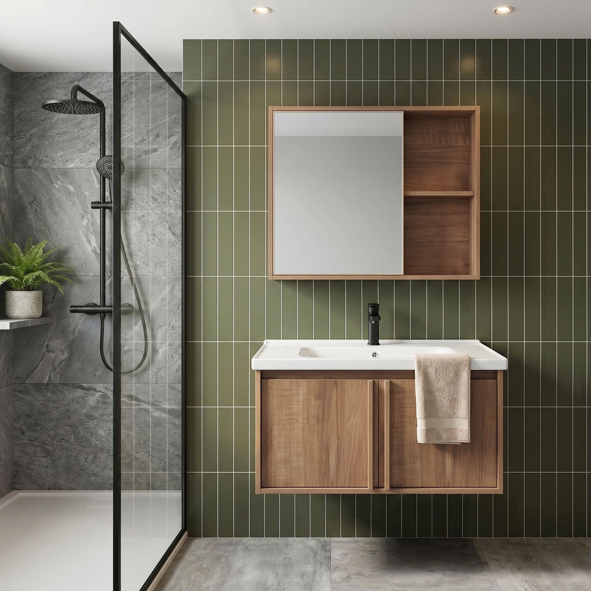 Súprava kúpeľňového nábytku s umývadlom Gama T25023 HHL 70CM  5