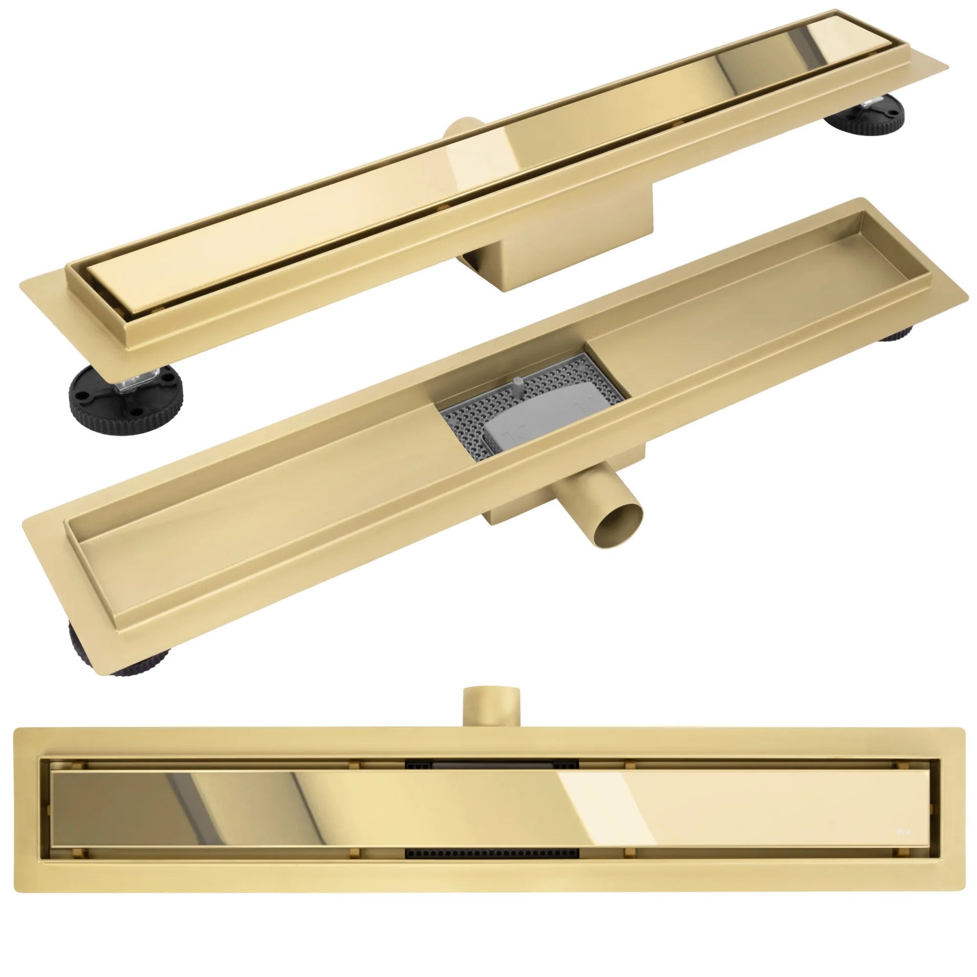 Odtokový žľab Rea Neox Gold 80  1