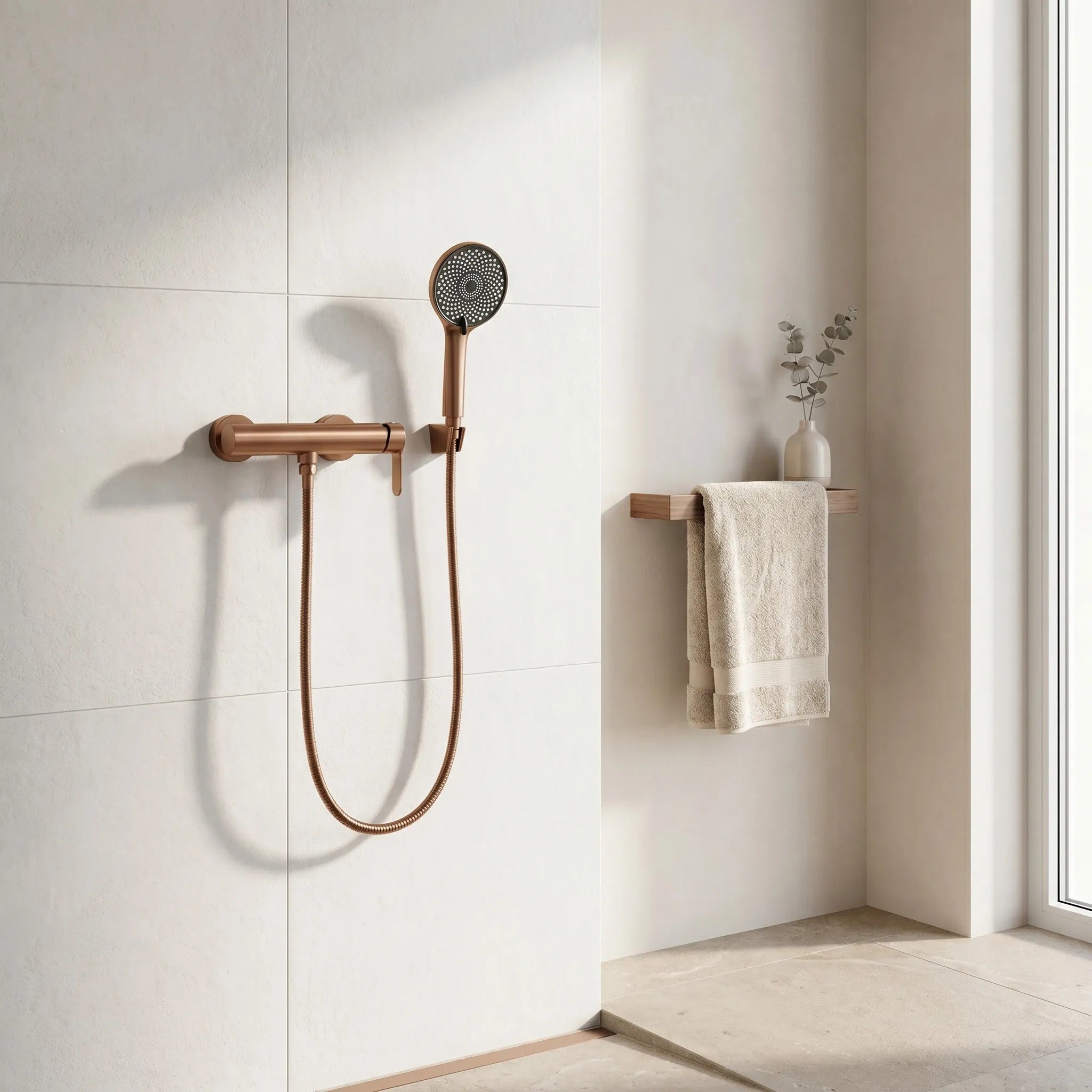 Sprchová batéria REA Arcos Brush Copper  1