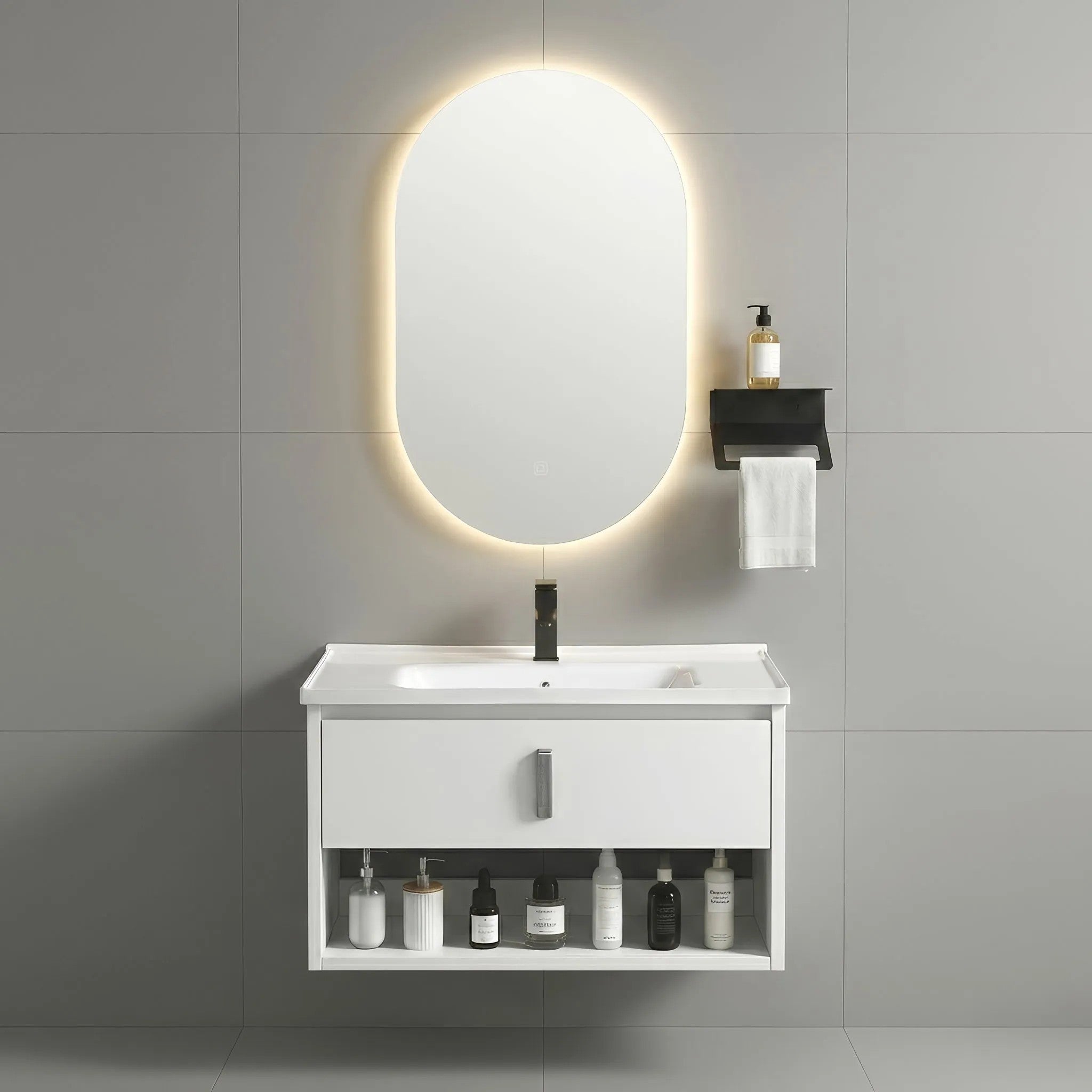 Súprava kúpeľňového nábytku s umývadlom Toledo 60cm White  1