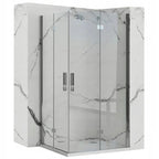 Sprchová kabína Rea Molier Chrome Double 80x90  1