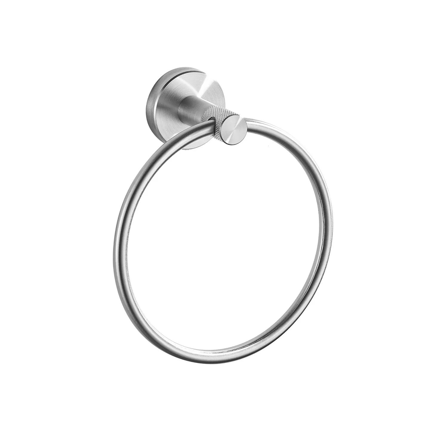 Kúpeľňový vešiak Ring 6610 Modern Brush Nickel  1