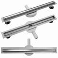 Odtokový žľab Rea Neo Slim Pro Nickel Brush INOX 50  1