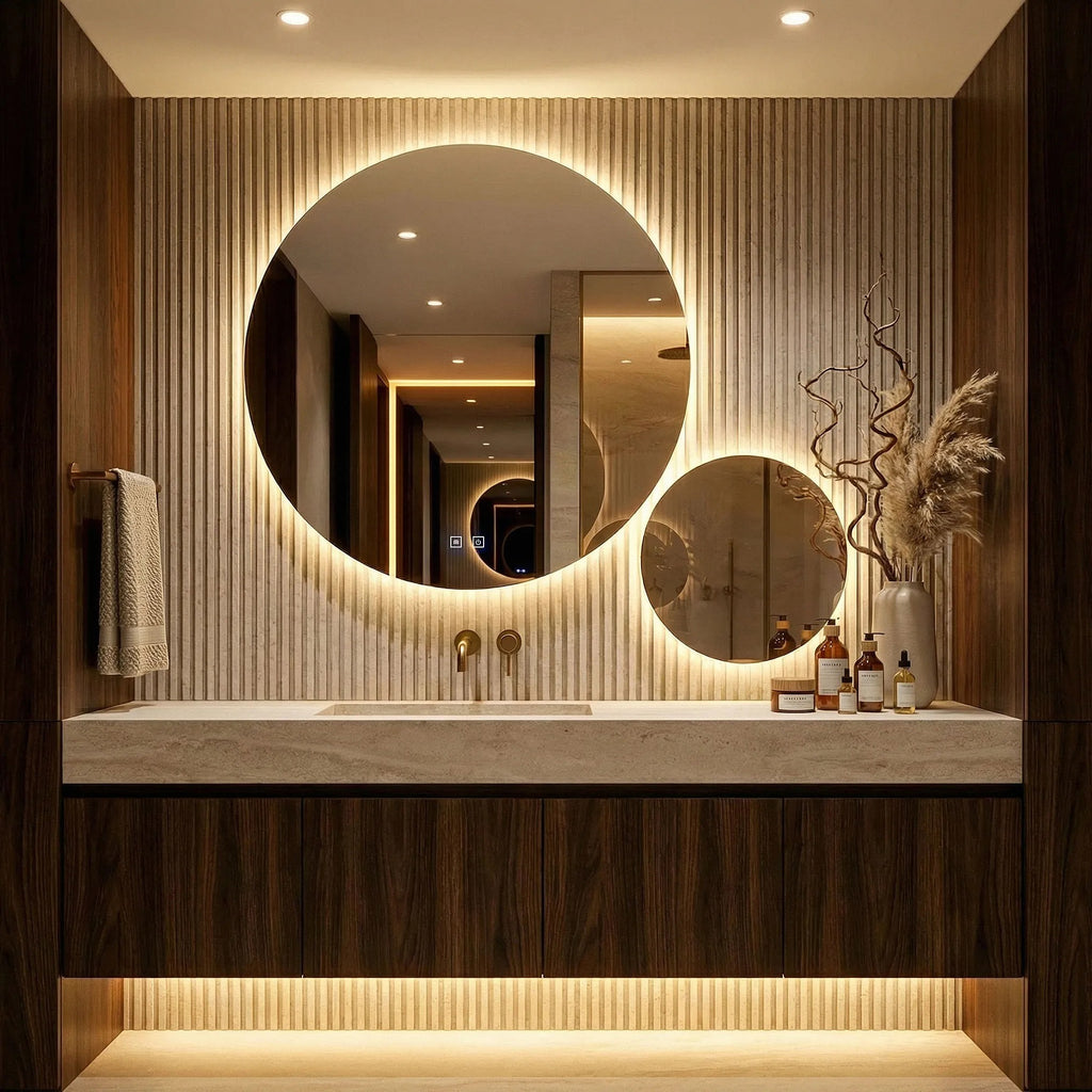Zrkadlo LED R-9045 90cm + 45cm  1