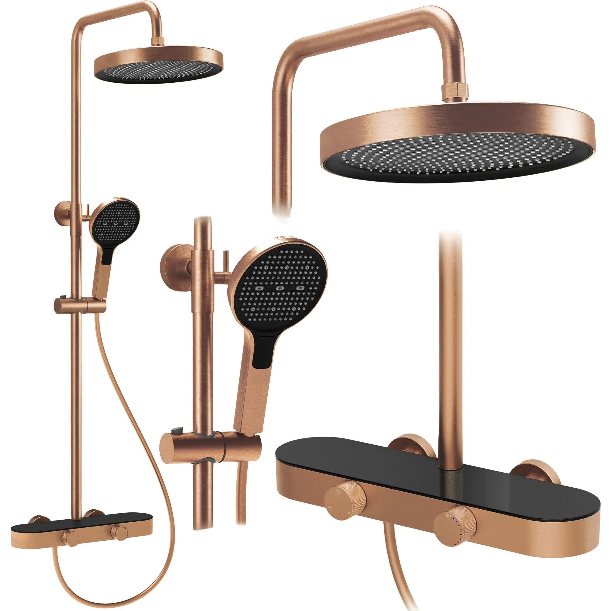 Sprchový set REA Creo Brush Copper  1