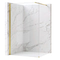 Sprchová zástena Rea Flexi Transparent / Gold 120  1