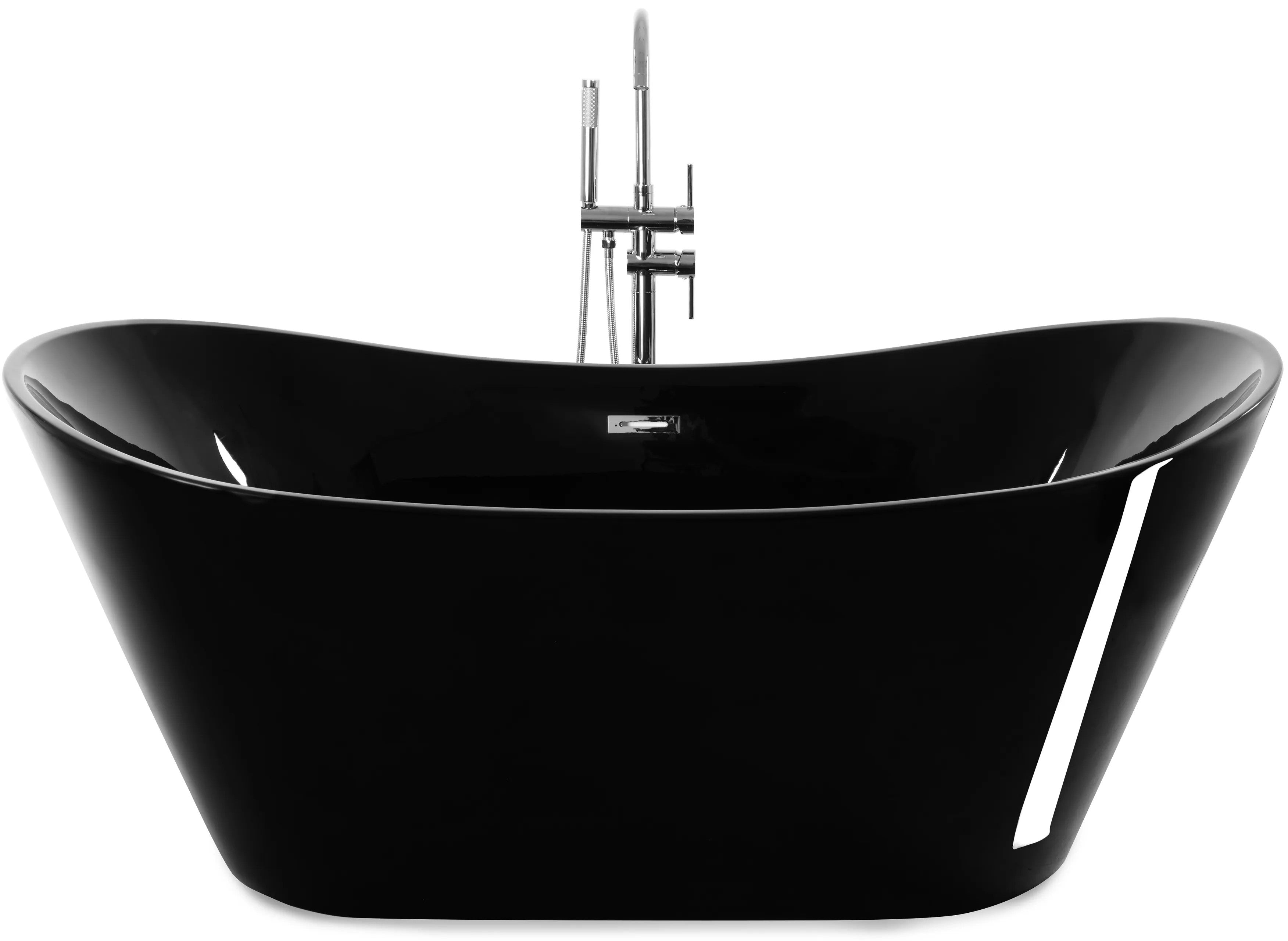 Samostatne stojaca vaňa Rea Ferrano Black  1