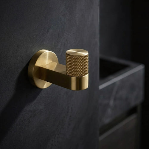 Kúpeľňový háčik 39104 ORI Brush Gold  1