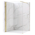 Sprchová zástena Rea Flexi Transparent / Gold 90  1