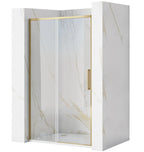 Sprchové dvere REA Rapid Slide 130 Gold Brush  1