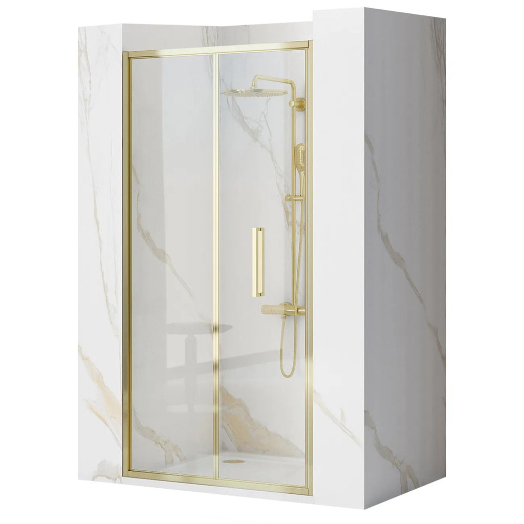 Sprchové dvere REA Rapid Fold 80 Gold  1