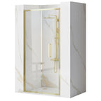 Sprchové dvere REA Rapid Fold 80 Gold  1