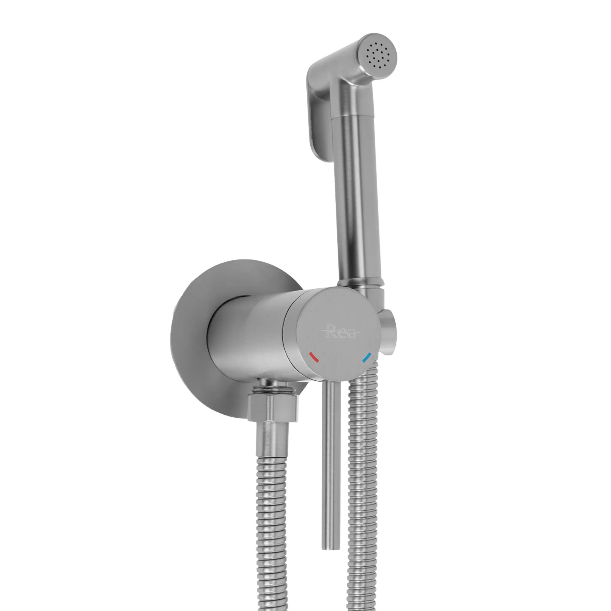 Podomietková bidetová batéria Foss Clif Brush Nickel  1