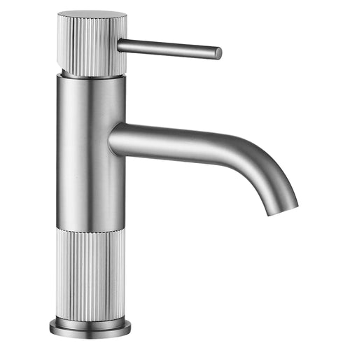 Kúpeľňová batéria Rea Lungo Stripe Brush Nickel Low  1